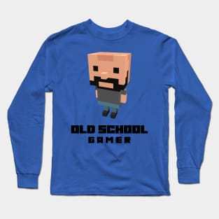 Old School Gamer Long Sleeve T-Shirt